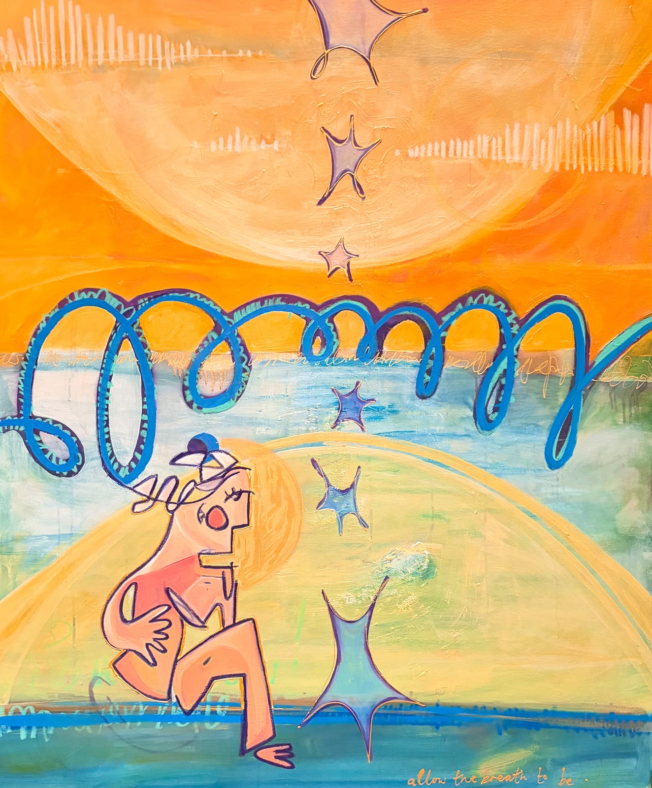 Painting by Jess Bull Anderson