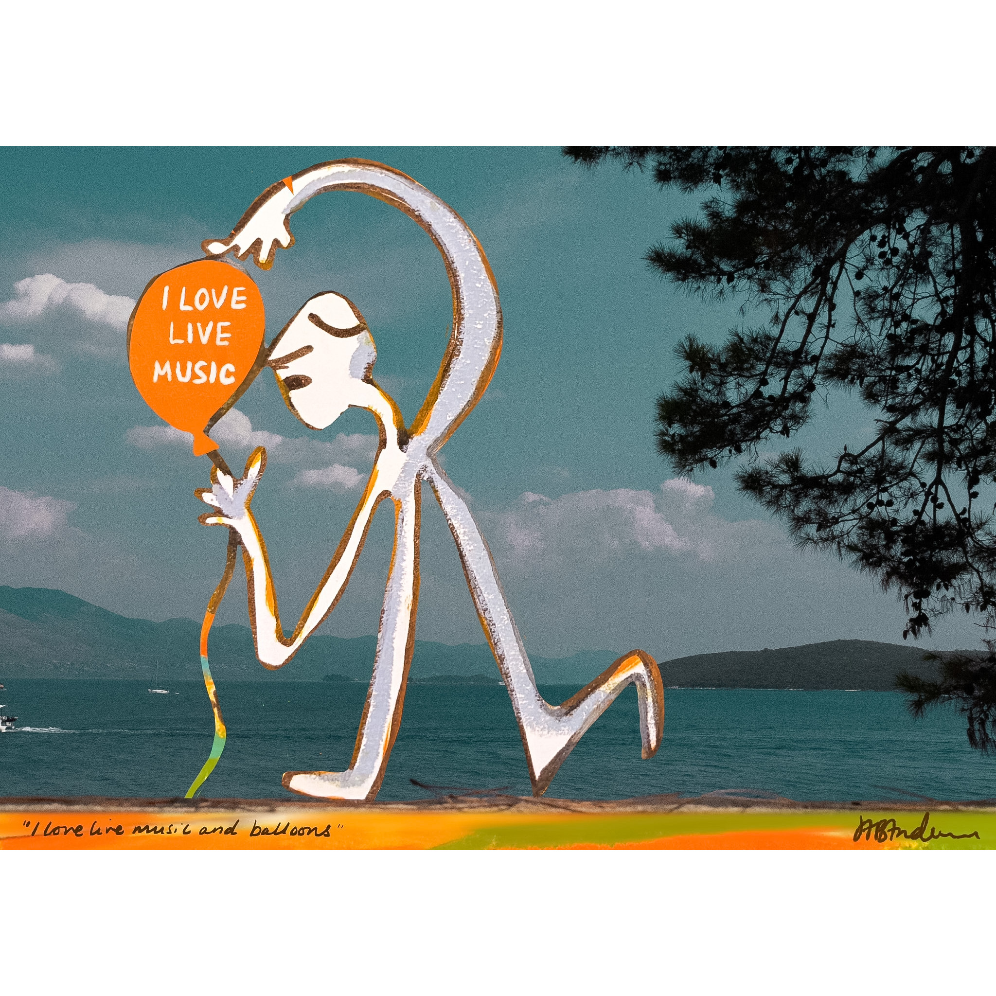 TROMBONE TIME! postcard set of 6